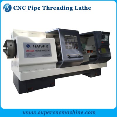 CNC pipe threading lathe