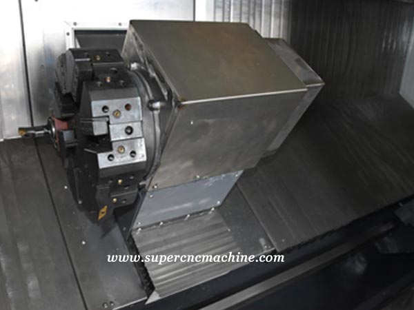 Slant Bed CNC Turning Center CNC550B-1 was Exported to Russia