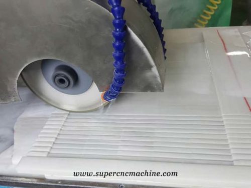 CNC Stone Cutting Machine CKQ-3 Working Picture