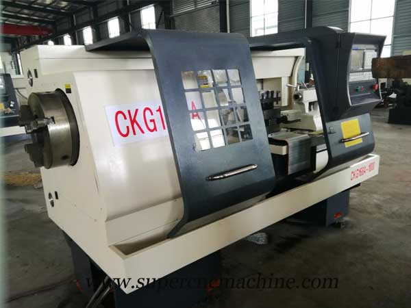 CNC Pipe Thread Lathe CKG168A Was Exported to Russia