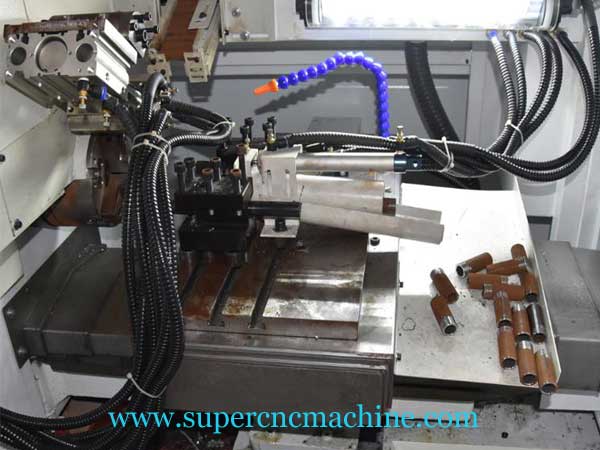 Small Automatic CNC Pipe Threading Lathe for Saudi Arabia