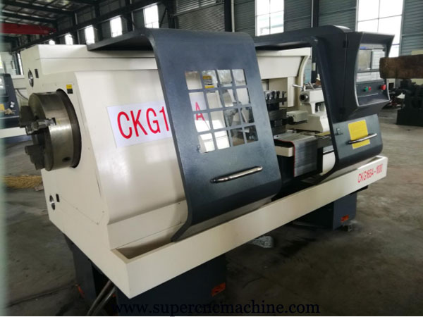 CNC Pipe Threading Machine CKG168A Export To Russia