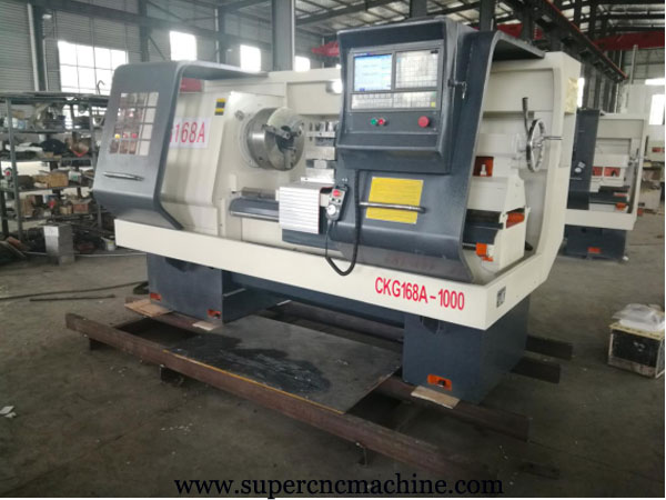 CNC Pipe Threading lathe CKG168A Export To Russia