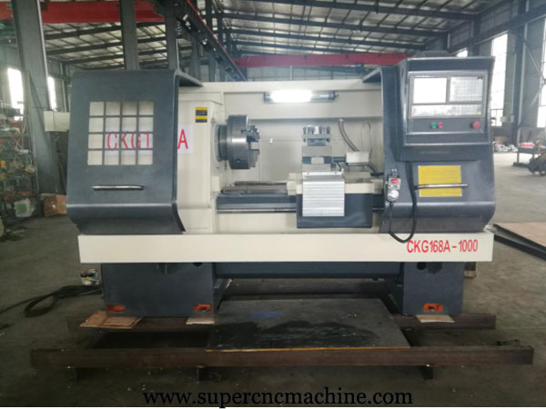 CNC Pipe Threading lathe Machine CKG168A Export To Russia