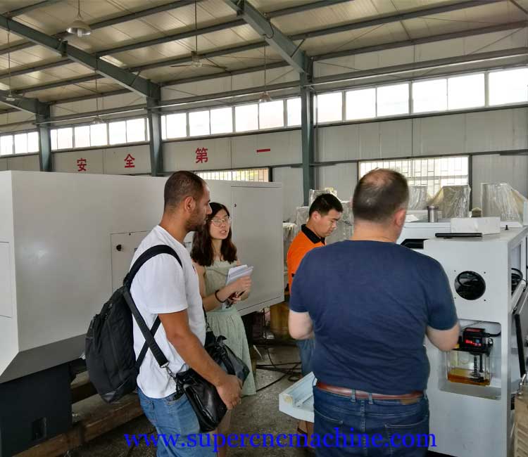 small cnc lathe CK0640 Exported to Malaysia