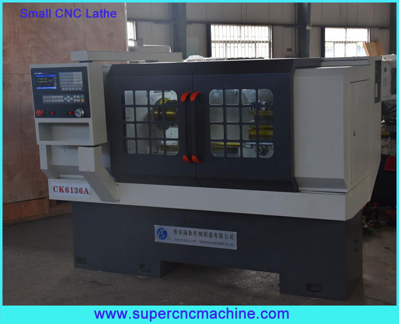 small cnc lathe CK6136A Export To Russia