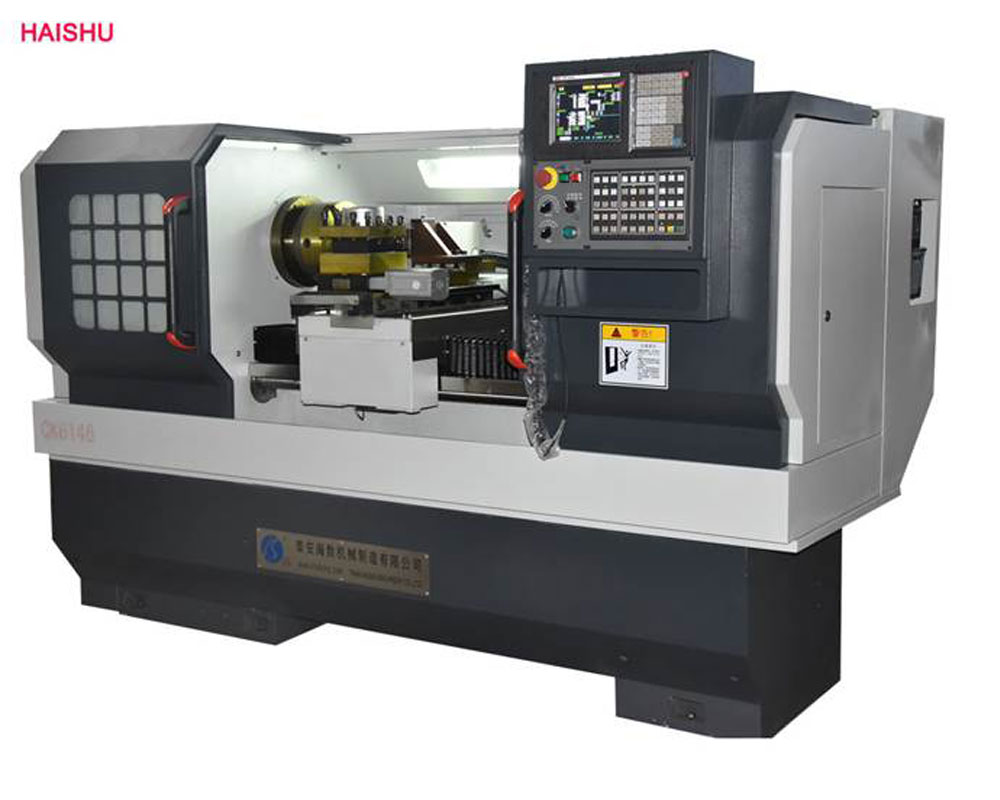 CK6146L Double-Track Cnc Lathe Export To Russia