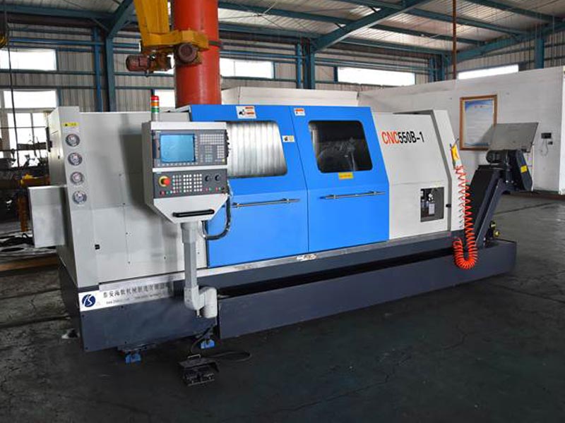 Slant Bed CNC Turning Milling Machine Center CNC550B-1 Export To Russia