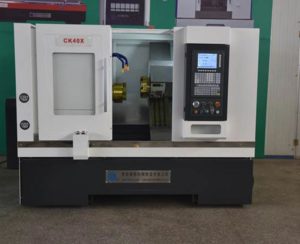 New Slant Bed CNC Lathe CK40X Export To Russia